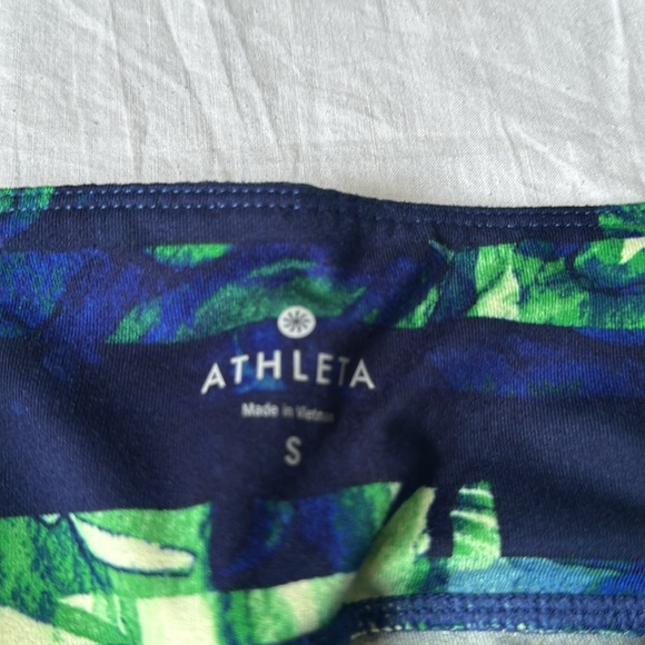 Athleta Floral Flow Chaturanga Tights Leggings Small - Picture 6 of 7